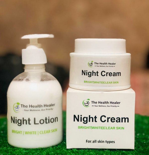 Anti Aging Night Cream & Night Lotion Deal