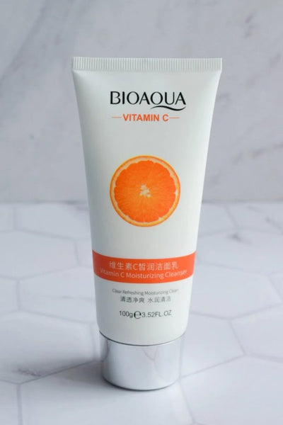 Vitamin C Cleanser Bioaqua Vitamin C Moisturizing Cleanser Deep Cleansing Rejuvenation Cleanser 100g